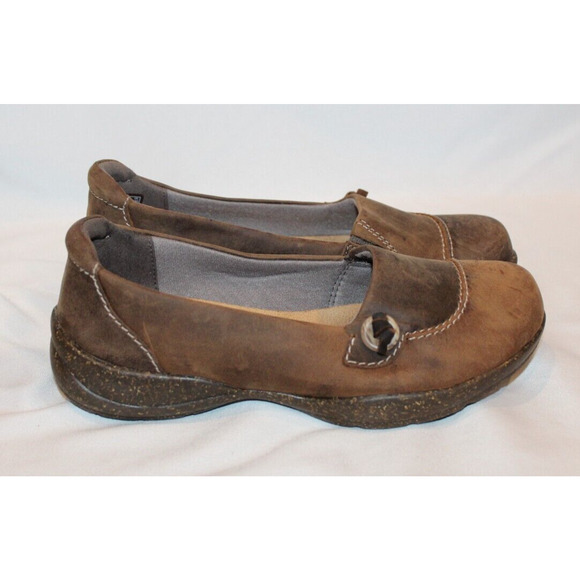 Clarks Roseville Sky Casual Slip-On Women's‎ Slip On Dark Taupe Sz 6.5 NIB - Picture 1 of 7